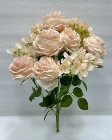 Rose Hydrangea Mix Bunch X 13